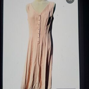 Vintage pale pink sleeveless Dress size 22